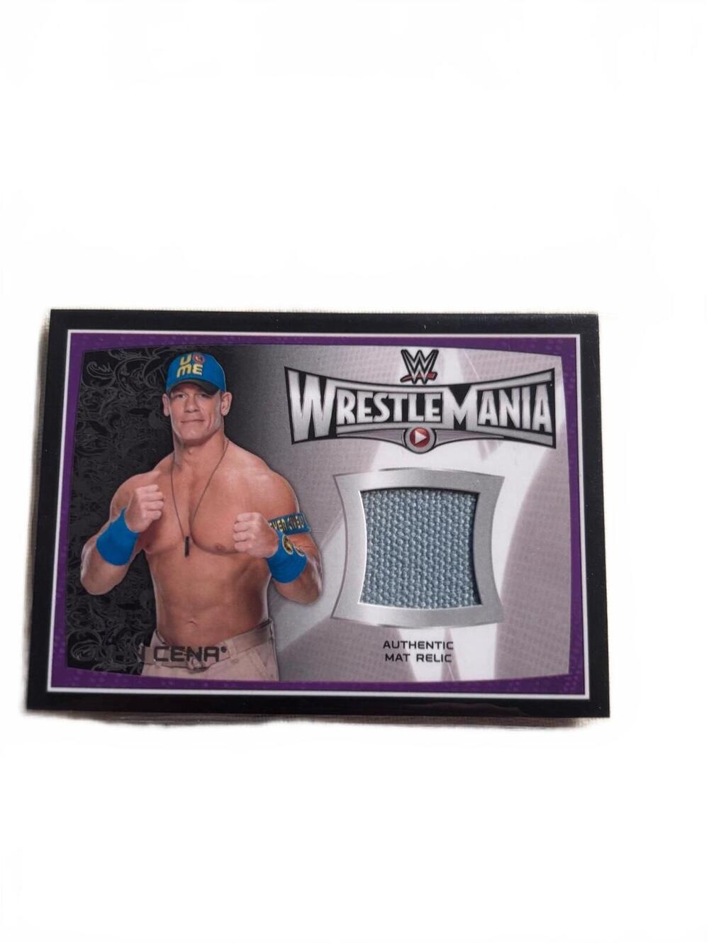 WrestleMania 31 Authentic Event-Used Relic Trading Card - 1/